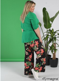 Roll Sleeve Top (B-9001) 058-Brazil Green