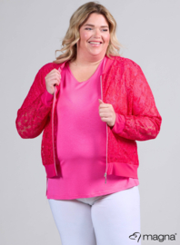 Zip Jacket (K-2501-LC) 006-Fuchsia