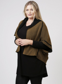 Poncho Wool Feel (M-9013) 065-Oker