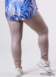 Legging Leather Look (F-23-LLP) X43061-Snake Taupe