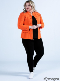 Short Button Sailor Jacket (K-2302) 019-Orange