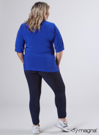 Puff Sleeve Shirt (B-2502) 060-Royal Blue