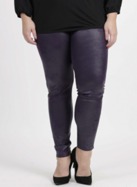 Legging Leather Look (F-23 LL) 059-Dr.Paars