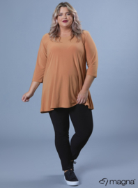 Lange basic shirt (B-6004) 082-Oker Goud
