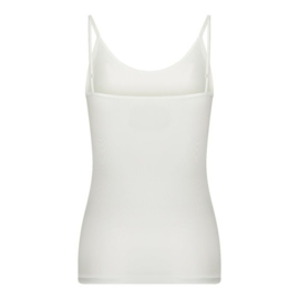 RJ-Pure Color  Spaghetti Top -  000-Wit