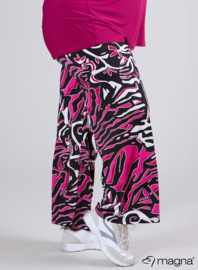 Broek Basic (D-03-PRINT) T40056-Art Zebra Magenta
