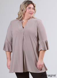 Flared Sleeves Relaxed Tunic (C-2503) 014-Sand