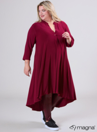 High Low A-Line Dress (C-2213) 032-Wine Red