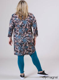A-Line Long Pocket Tunic (C-2217-PR) T55061-Spiral Design Taupe