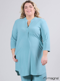 A-Line Long Pocket Tunic (C-2217) 077-L.Petrol