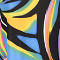 Sleeveless Frill Tunic (C-2305-PR) W64060-Rainbow Waves Blue
