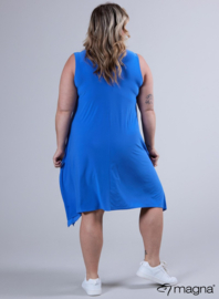 A-Shaped Sleeveless Split Dress (C-2323) 071- Dr Skye Blue