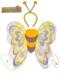 Butterfly wings with Tiara