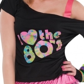 T-shirt I love the 80's