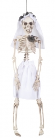 Skeleton bride hangdeco 41 cm