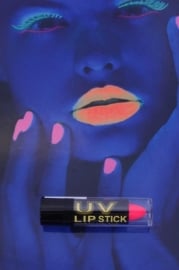 Fluoriserend pink lipstick