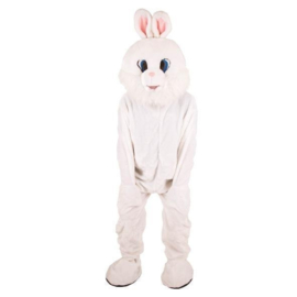 Wit konijn kostuum deluxe