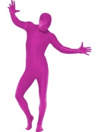 Second skin kostuum Pink