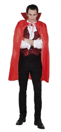 Dracula cape rood