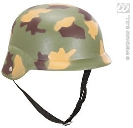 Camouflage helm leger