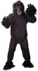 Zwarte gorilla kostuum