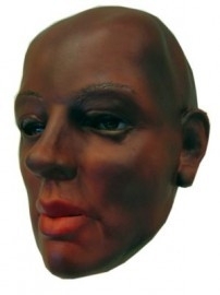 Masker donkere vrouw Masker donkere vrouw