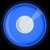 Feest lenzen UV blauw Feest lenzen UV blauw