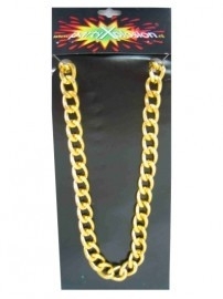 Pooier gouden ketting grof Pooier gouden ketting grof