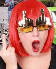Fuck you bril goud Fuck you bril goud