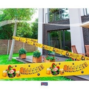 Geel markeerlint Carnaval Geel markeerlint Carnaval