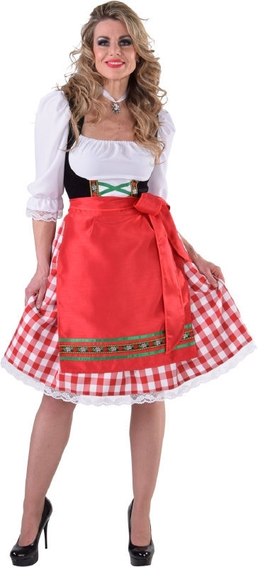 Tiroler jurk lang luxe Tiroler jurk lang luxe