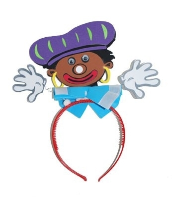 Diadeem Zwarte piet Diadeem Zwarte piet