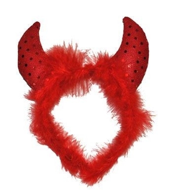 Diadeem duivelshorens Diadeem duivelshorens
