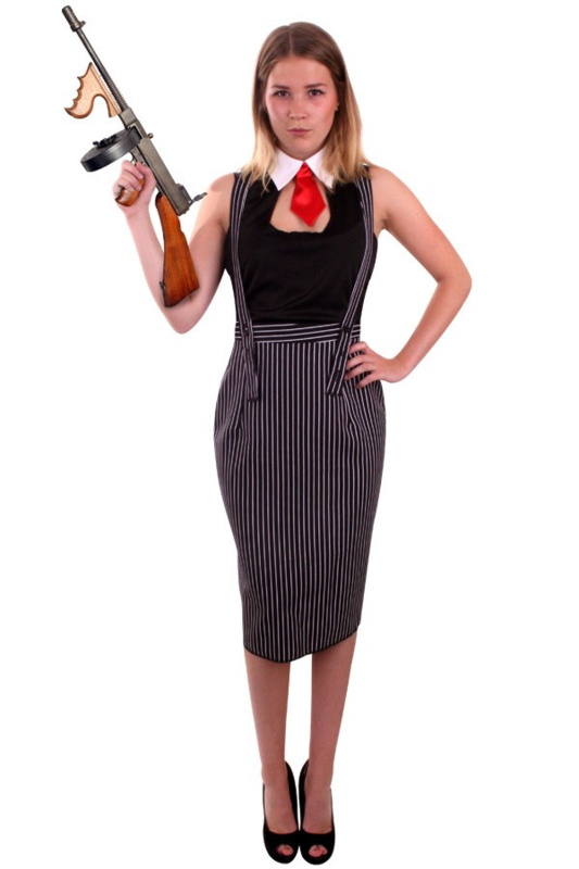 Gangster dame jurk Gangster dame jurk