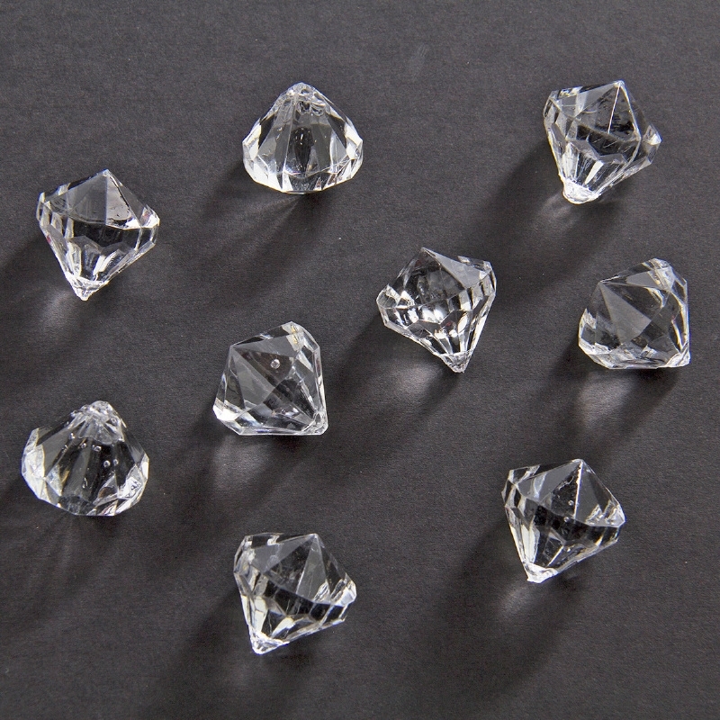 Decoratie diamantjes 20 mm Decoratie diamantjes 20 mm