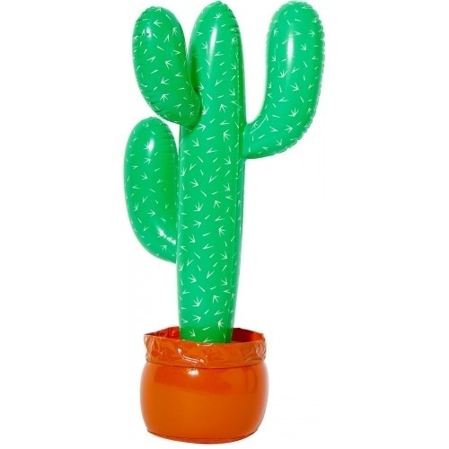 Opblaasbaar cactus groot