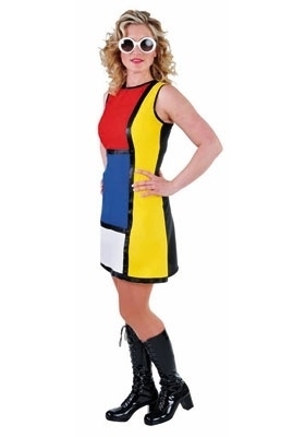 Jurkje Mondriaan trendy Jurkje Mondriaan trendy