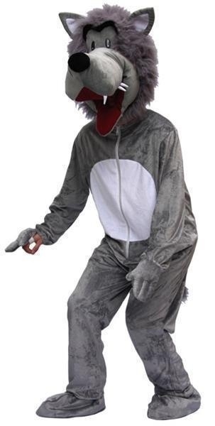 Mascotte kostuum wolven Mascotte kostuum wolven