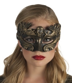 Venetiaans oogmasker brons Venetiaans oogmasker brons