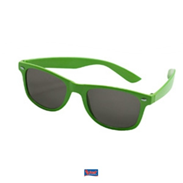 Neon groen Blues brother bril Neon groen Blues brother bril