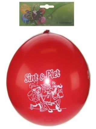 Sint en piet ballonnen Sint en piet ballonnen