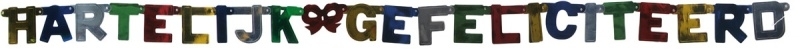 Hartelijk gefeliciteerd letter slinger Hartelijk gefeliciteerd letter slinger