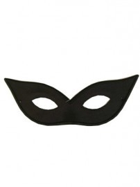 Oogmasker vlindermodel zwart Oogmasker vlindermodel zwart
