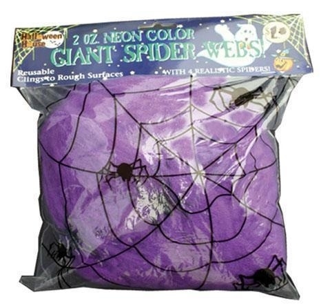 Spinneweb paars
