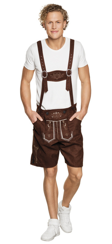 Lederhose verstelbare kort Lederhose verstelbare kort