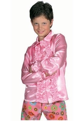 Kinder roezel blouse roze Kinder roezel blouse roze