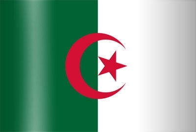 Vlag Algerije 90x150cm