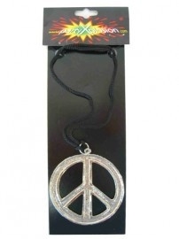 Peace ketting metaal Peace ketting metaal