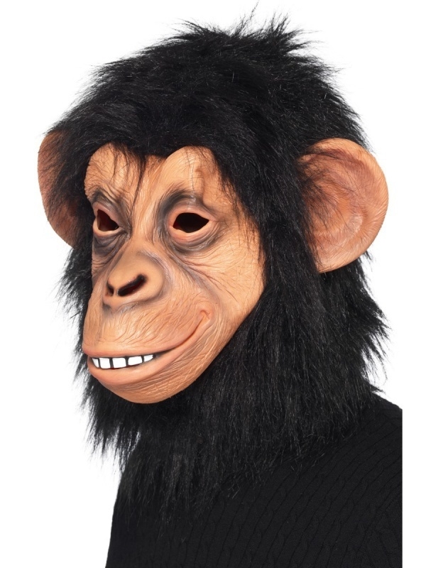 Masker Chimpansee deluxe Masker Chimpansee deluxe