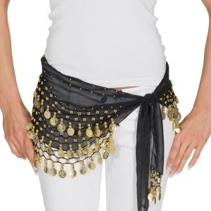 Harem heupdoek zwart Harem heupdoek zwart